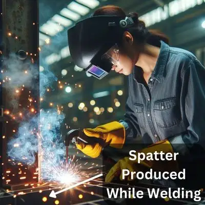 Spatter Produced While Welding