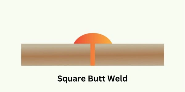 Square Butt Weld Diagram